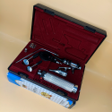 ENT Diagnostic Set Premium Quality For ENT Diagnostic Instrument Set Plastics Box Soft Blister Packing Maroon Colour into Lapa Boxboard Box Packed