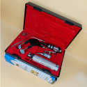 ENT Diagnostic Set Premium Quality For ENT Diagnostic Instrument Set Plastics Box Soft Blister Packing Red Colour into Lapa Boxboard Box Packed