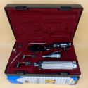 ENT Diagnostic Set Premium Quality For ENT Diagnostic Instrument Set Plastics Box Maroon Soft Blister Packing Colour into Lapa Boxboard Box Packed
