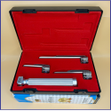 Laryngoscope Conventional Standard Miller 3 Blade 0-1-2 Set Child Handle Premium Quality Reusable Blades Premium Quality Plastics Box Red Colour Blister Packing  into Lapa Boxboard Box Packed