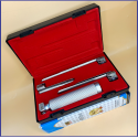 Laryngoscope Conventional Standard Miller 3 Blade 1-2-3 Set Adult Handle Reusable Blades Premium Quality Plastics Box Red Colour Blister Packing  into Lapa Boxboard Box Packed
