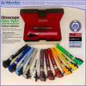 Mini Otoscope Fiber Optic Pink