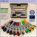 Mini Otoscope Fiber Optic, Blue