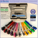 Mini Otoscope Fiber Optic Light Blue