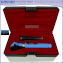 Mini Otoscope Fiber Optic Light Blue