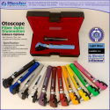 Mini Otoscope Fiber Optic Light Blue