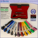 Mini Otoscope Fiber Optic Maroon