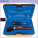 Mini Otoscope Fiber Optic Maroon