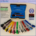 Mini Otoscope Fiber Optic Maroon
